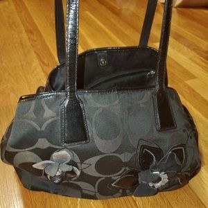 Vintage Coach Bag and Wristlet